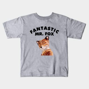 Fantastic Mr Fox Wes Anderson Kids T-Shirt